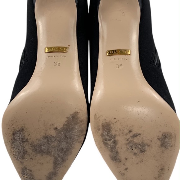 Gucci Zumi Mid Heel Ankle Boot - Picture 4 of 4